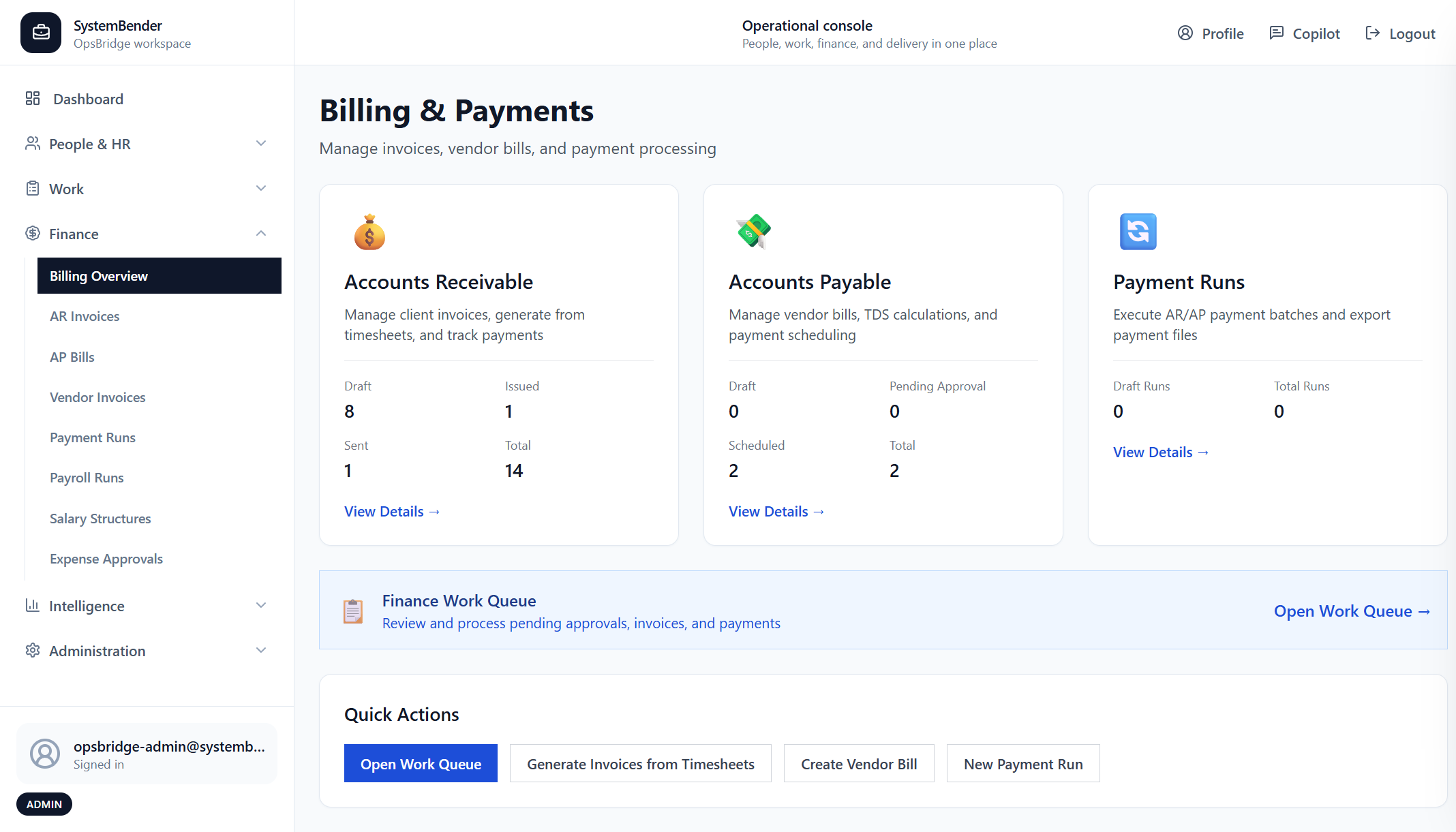 Billing Overview